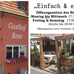  Frühstückspension Dorfgasthof Zur Rose